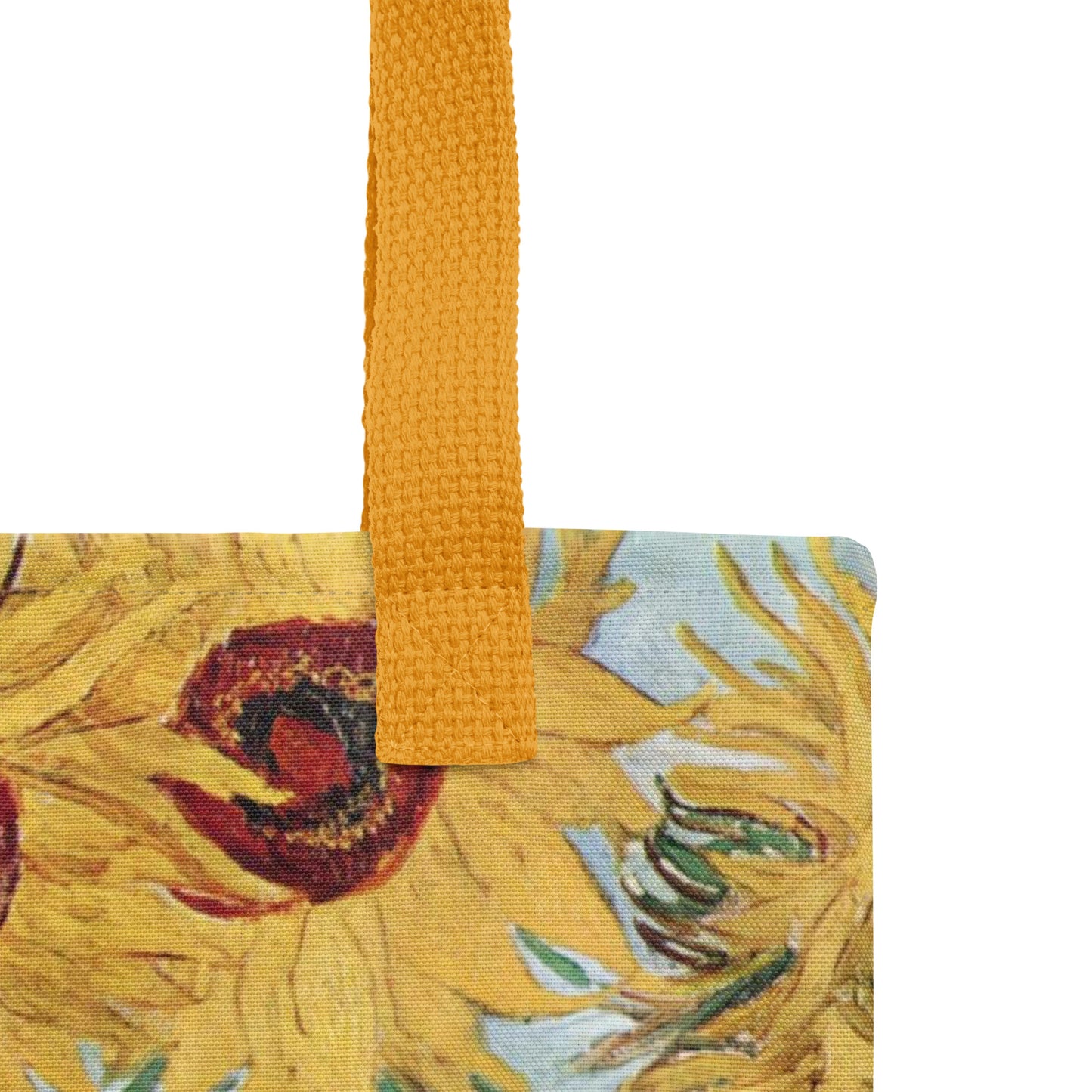 Van Gogh Inspired Sunflowers Tote Bag