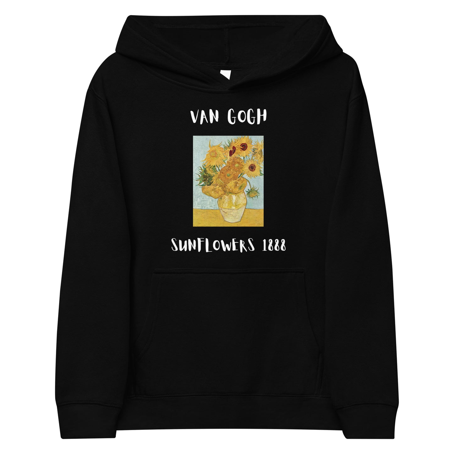 Van Gogh Inspired Kids Fleece Hoodie