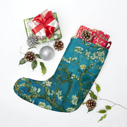 Van Gogh Almond Blossoms Inspired Christmas Stockings