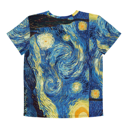 Van Gogh Inspired Starry Night T-Shirt for Teens